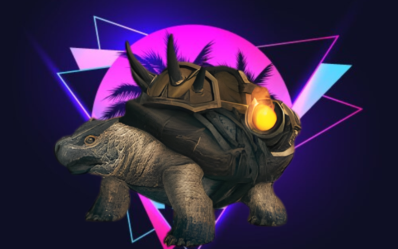 Savage Ebony Battle Turtle